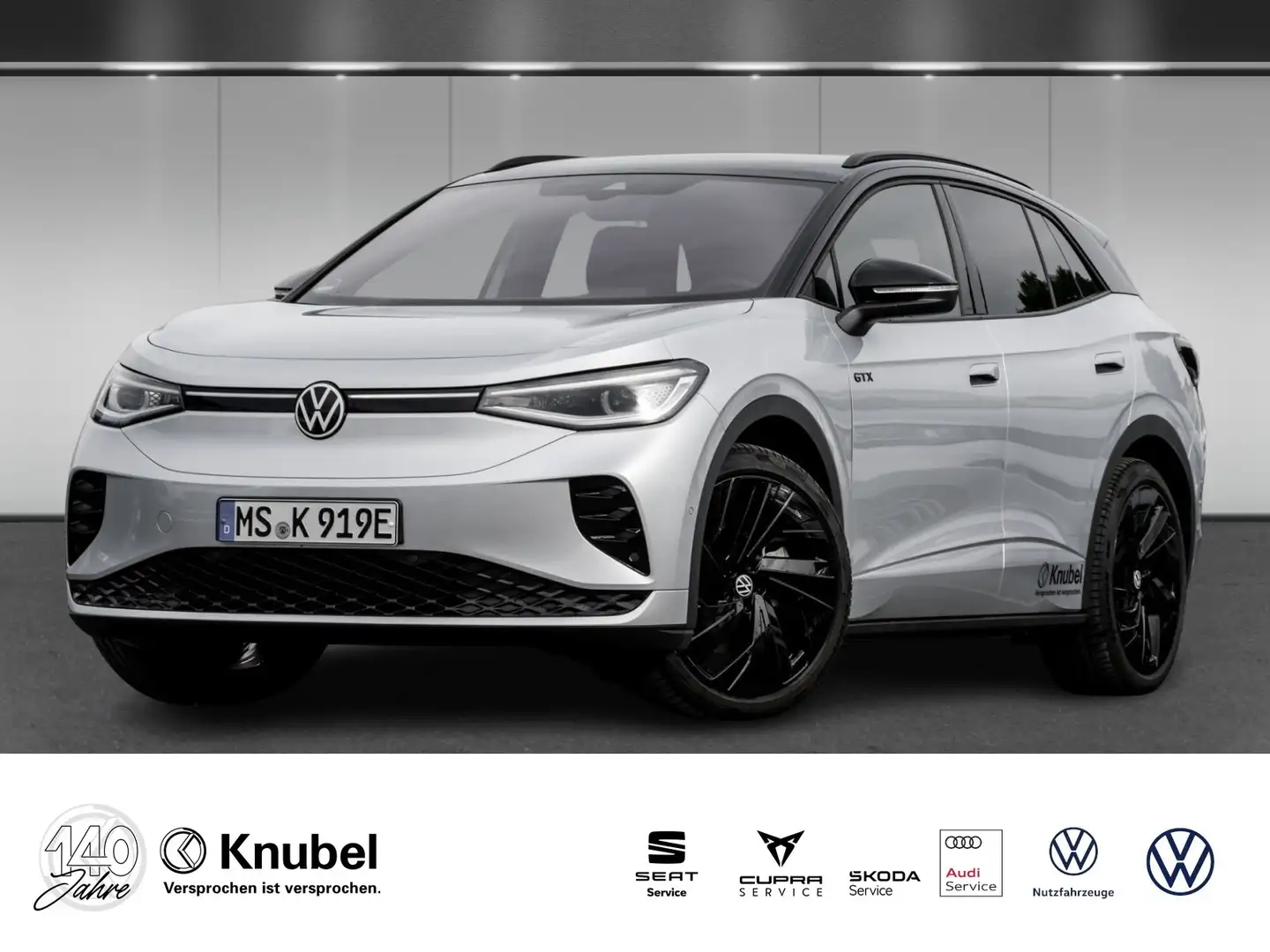 Volkswagen ID.4 GTX IQ.Light Navi AHK Keyless 21" ACC ParkAss+ Silber - 1