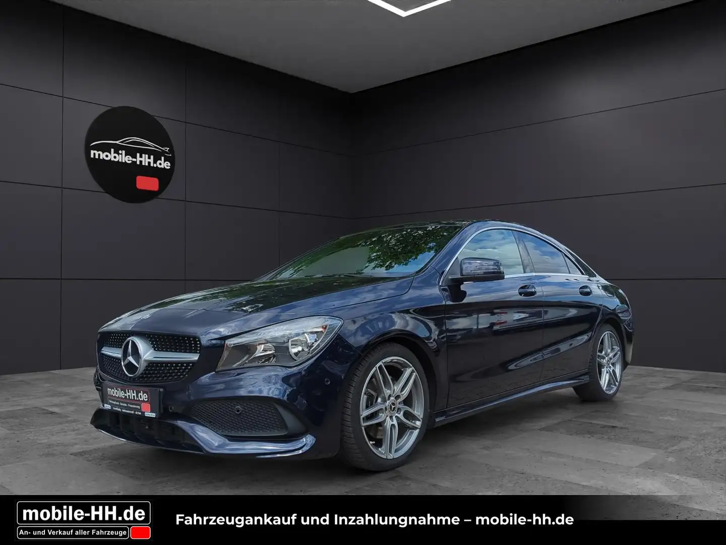 Mercedes-Benz CLA 220 4Matic *LEDER*KAMERA*3x AMG LINE*TWA* Kék - 1