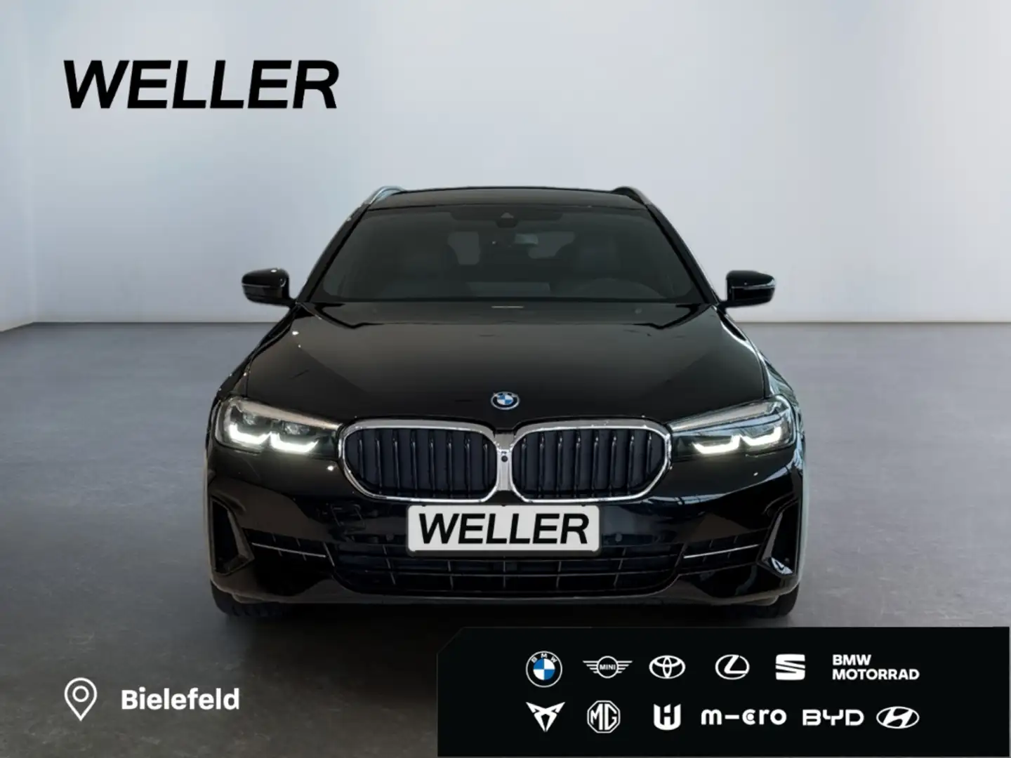 BMW 530 e Touring *LED*360°*H/K*Sportsi*SHZ*el Heck* Schwarz - 2