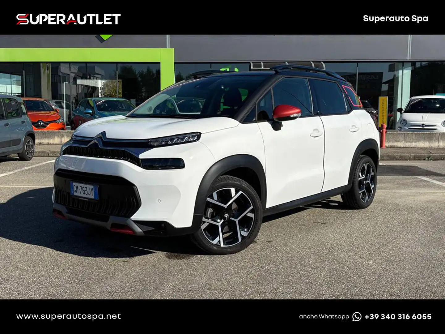 Citroen C3 Aircross 1.2 PureTech 110cv Shine Pack S&S Blanc - 1