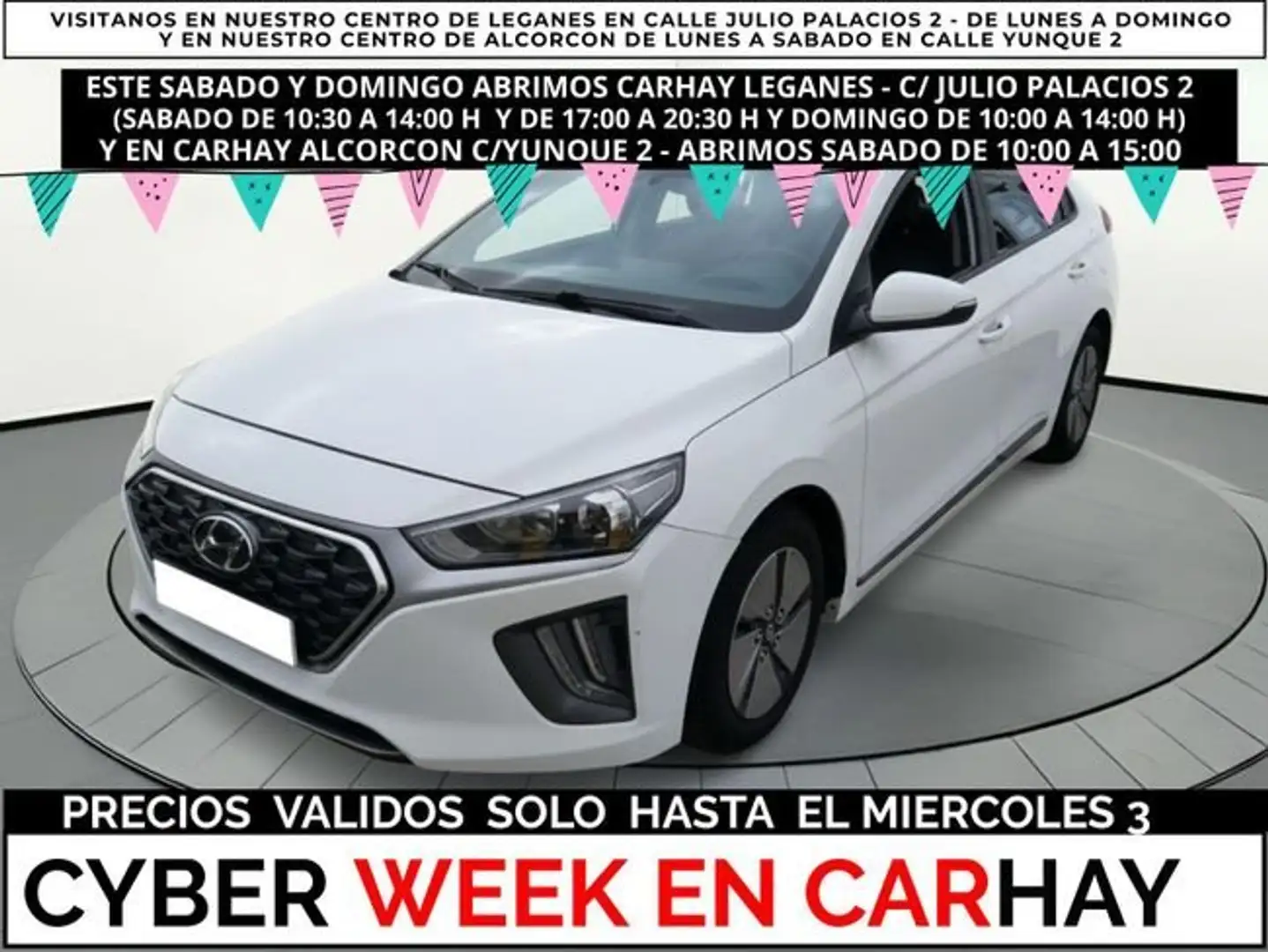 Hyundai IONIQ 1.6 GDI HEV Klass DCT Bianco - 1