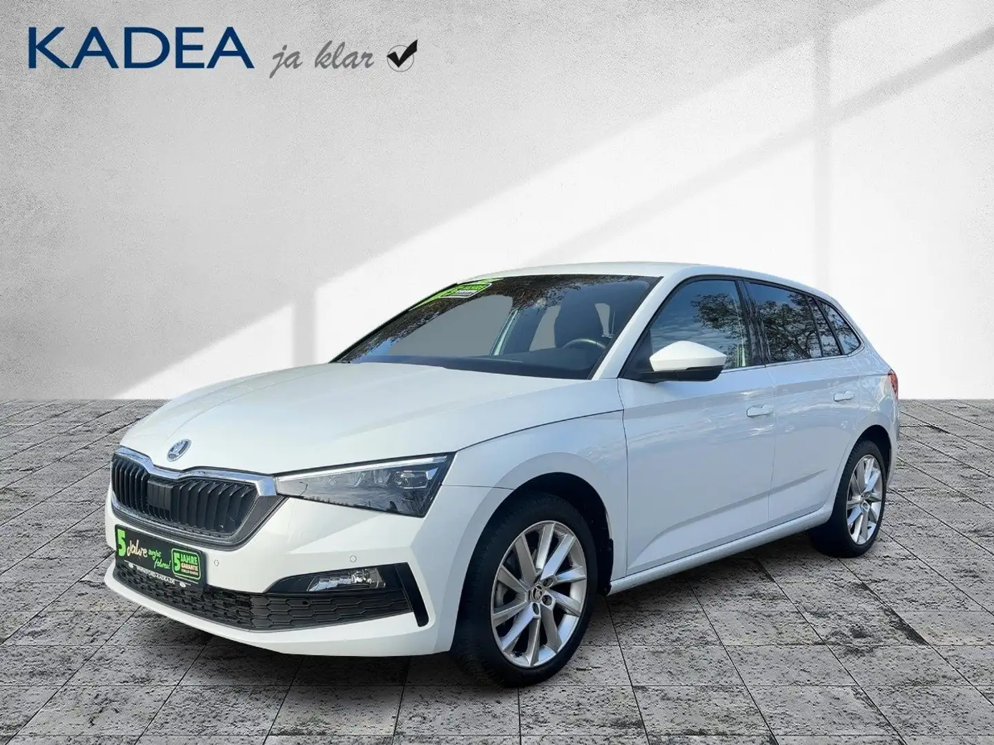 Skoda Scala 1.0 TSI Style Kamera|KeyFree|CarPlay Weiß - 2