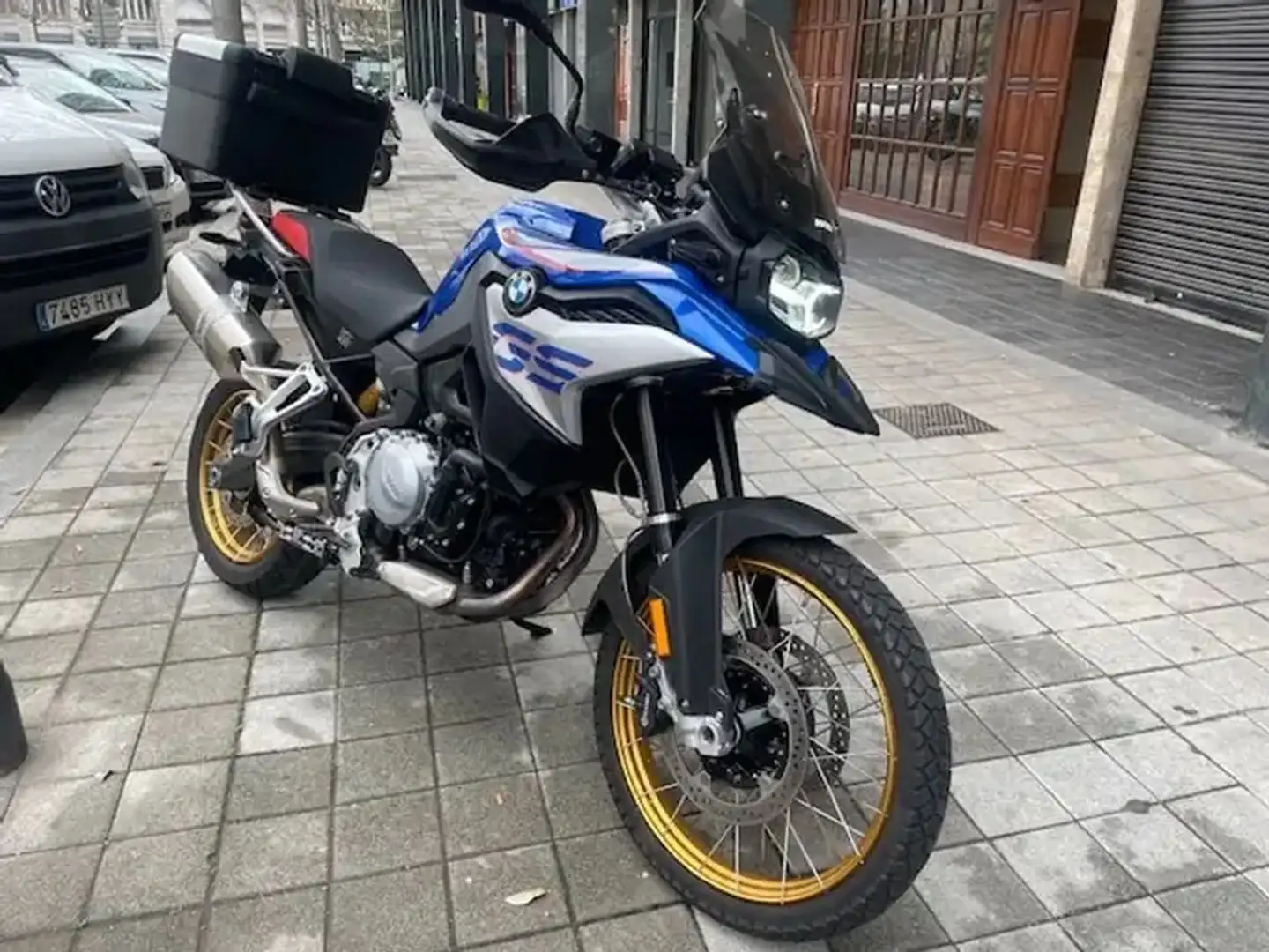 BMW F 850 GS Bleu - 1