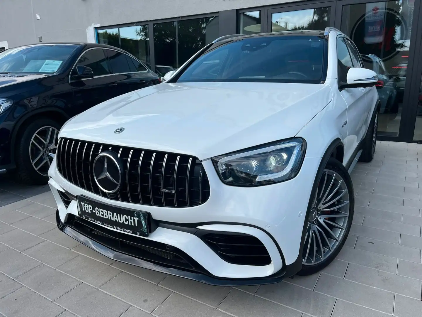 Mercedes-Benz GLC 63 AMG GLC 63S AMG 4Matic*Pano*360°*HUD*LED*Keyless* Weiß - 1
