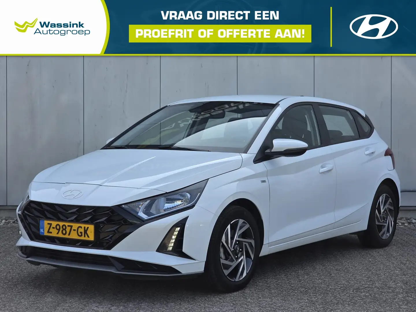 Hyundai i20 MHEV Comfort Smart Automaat I Navigatie | Parkeerc Bianco - 1