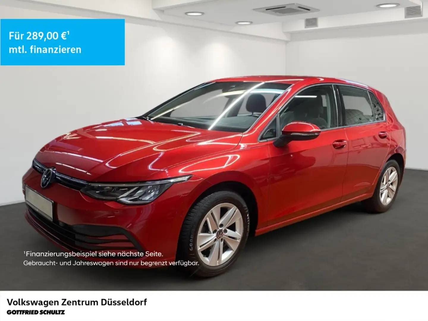 Volkswagen Golf 2.0 TDI DSG Life Sitzheizung Einparkhilfe Rot - 1