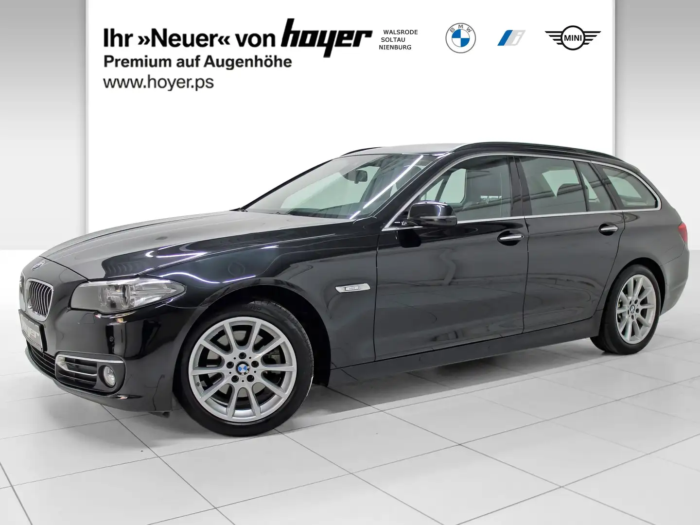 BMW 520 d Touring HiFi Xenon Navi Prof. Komfortzg. Schwarz - 1