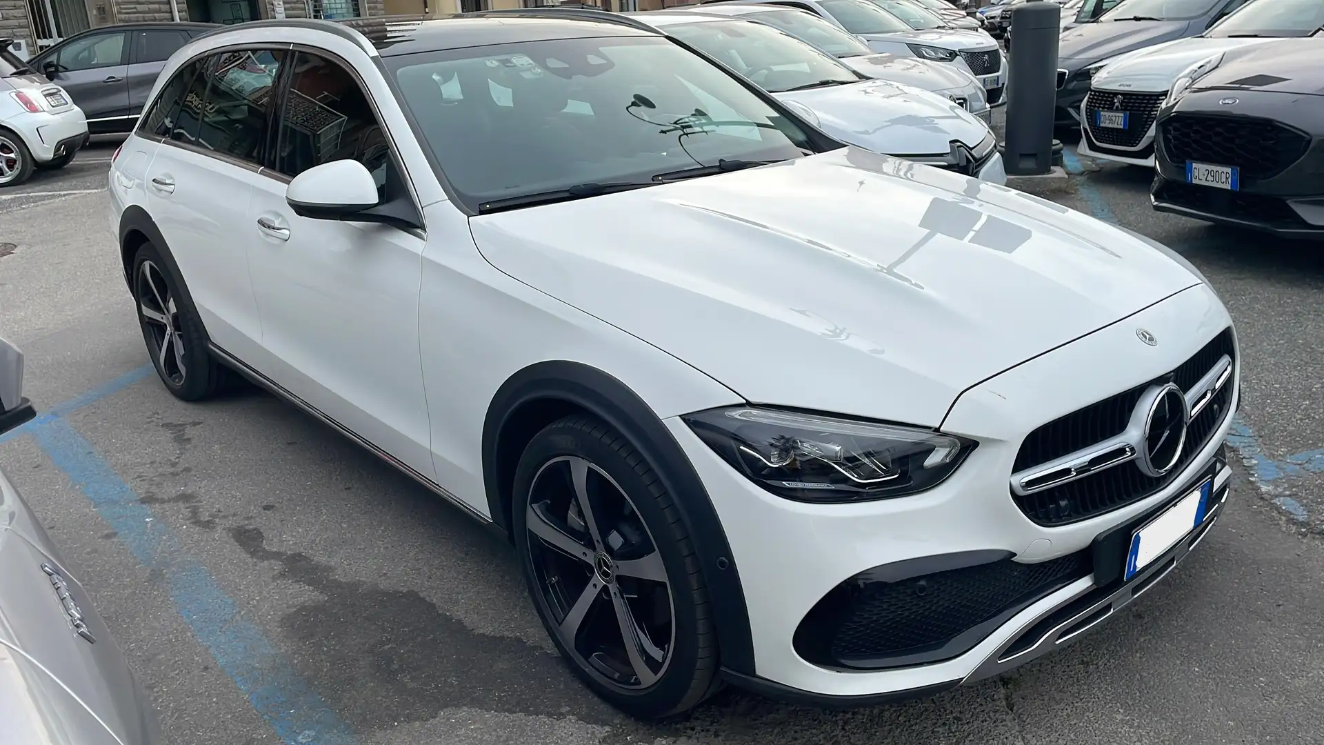 Mercedes-Benz C 220 Classe C SW All-Terrain d mhev Premium Pro 4matic Bianco - 2