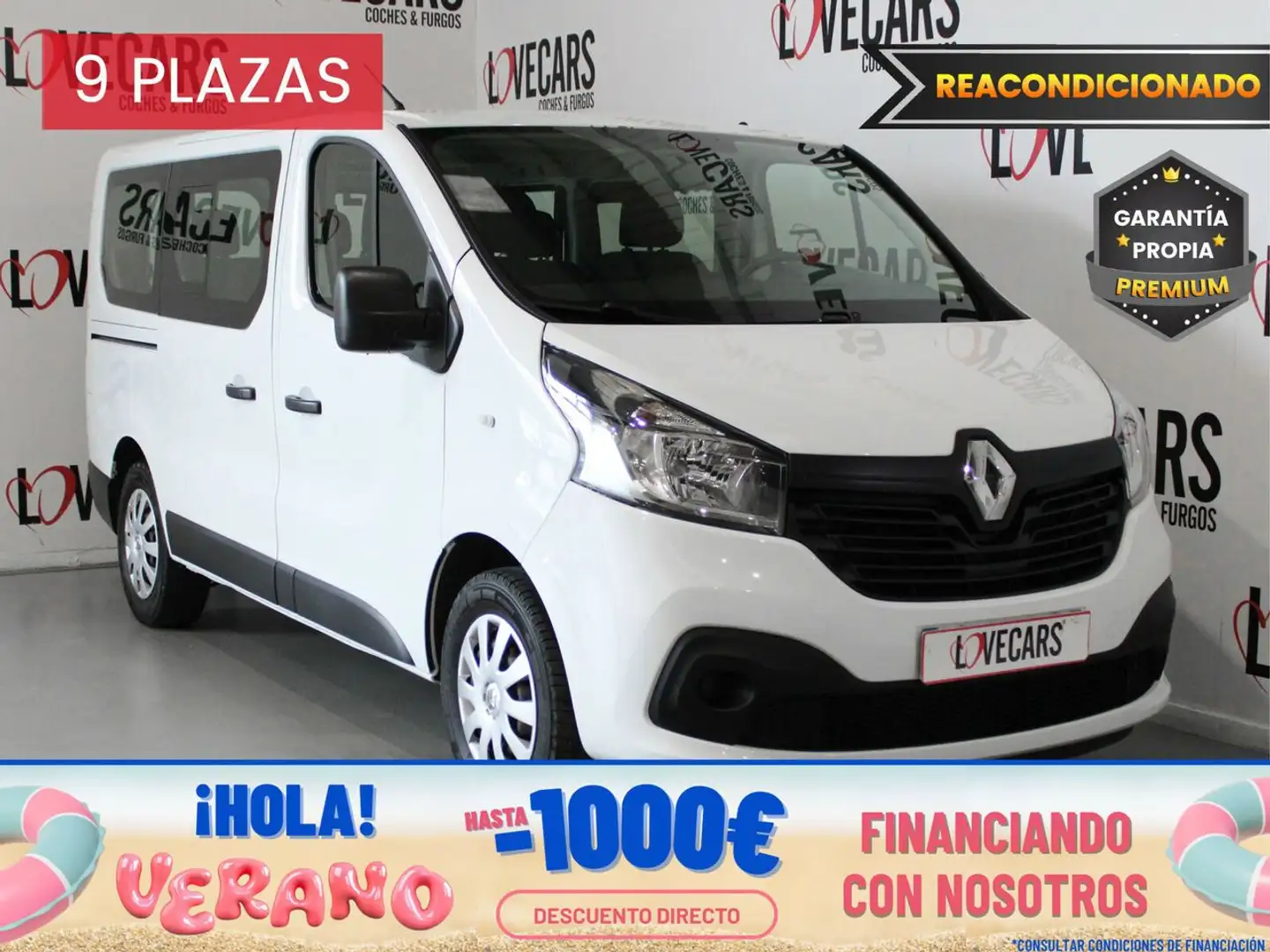 Renault Trafic 1.6 DCI L1 H1 COMBI 8 125 Weiß - 1