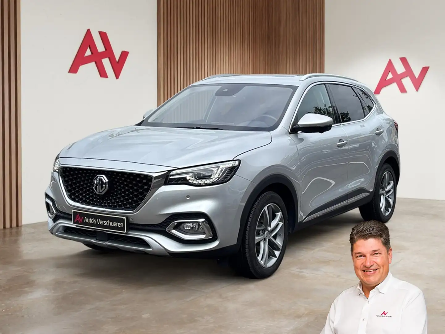 MG HS Luxury 1.5 T-GDi Aut ** 360 Cam | Pano | Keyless Zilver - 1