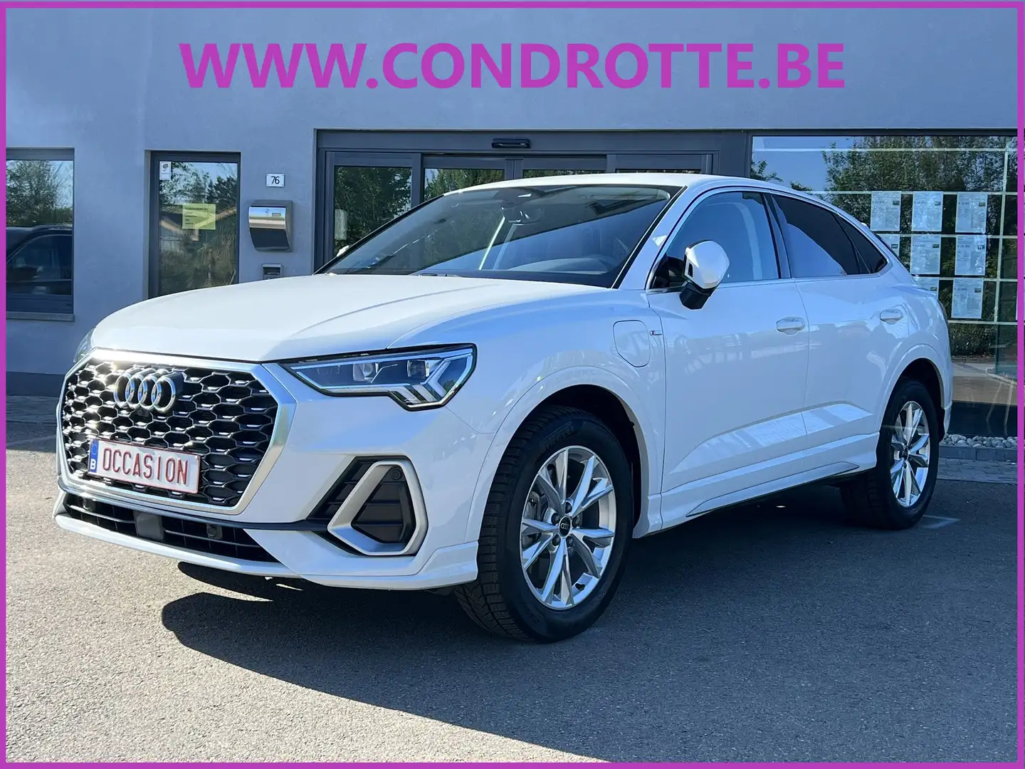 Audi Q3 SB 45 1.4 TFSI E 245 CV HYBRIDE S-TRONIC S-LINE Blanco - 1