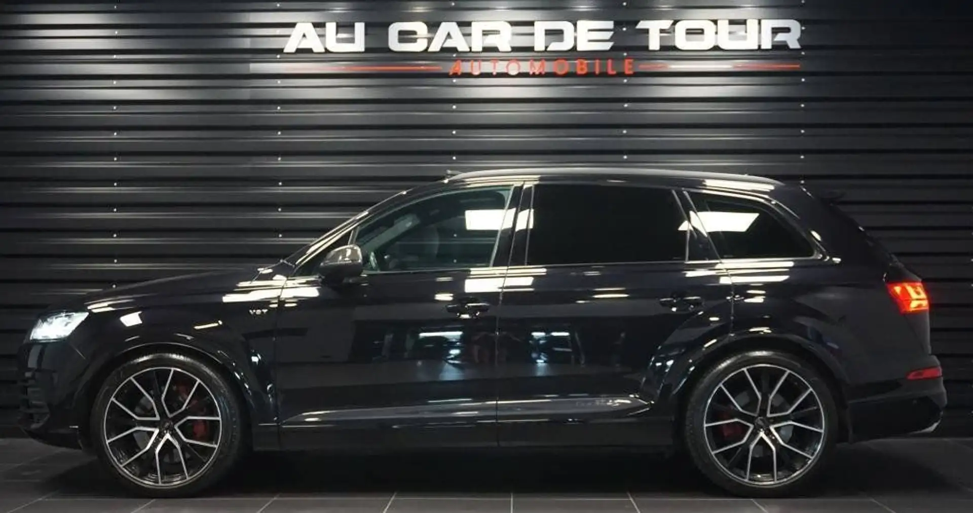 Audi SQ7 4.0 V8 TDI 435ch quattro Tiptronic 8 7 places Schwarz - 2