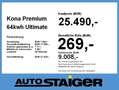 Hyundai KONA Premium 64kwh Navi,Kamera,Sitzbelüftung,uvm Noir - thumbnail 4