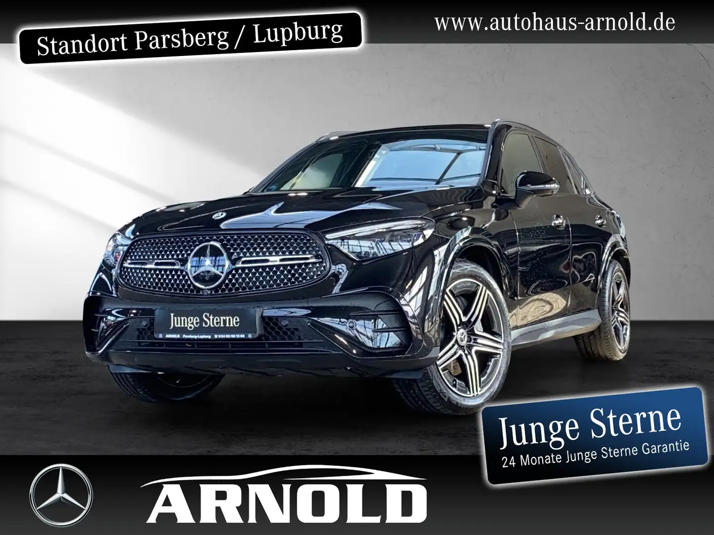 Mercedes-Benz GLC 400 GLC 400 e 4M AMG L AIRMATIC 360° Distr Pano AHK Чорний - 1
