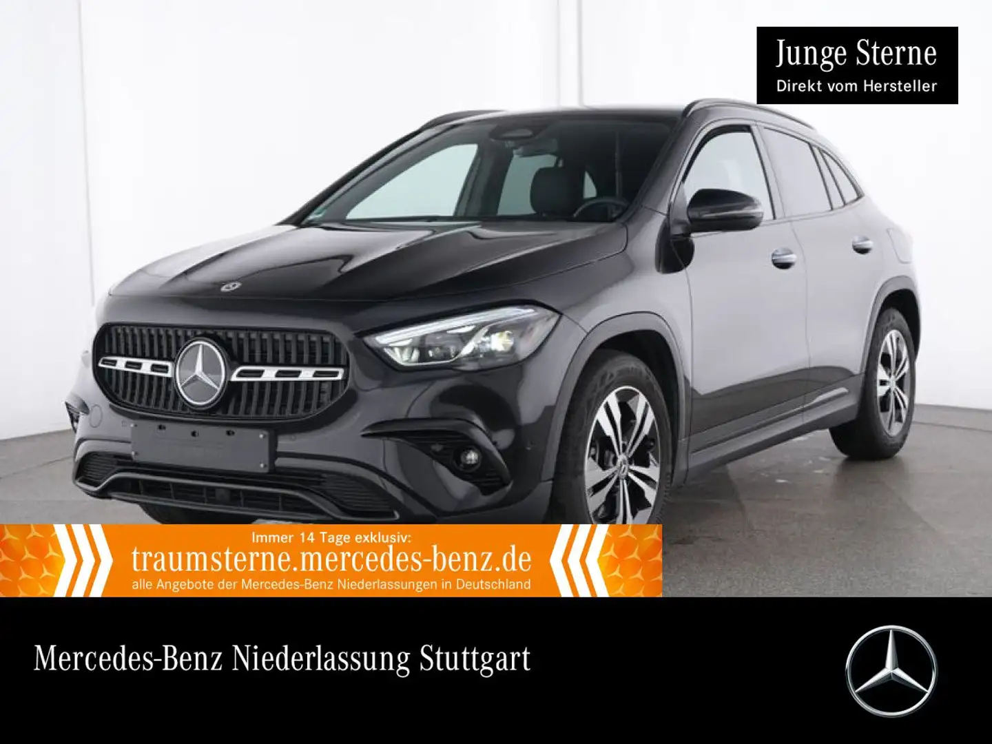 Mercedes-Benz GLA 220 4M PROGRESSIVE+NIGHT+AHK+MULTIBEAM+KAMERA Schwarz - 1