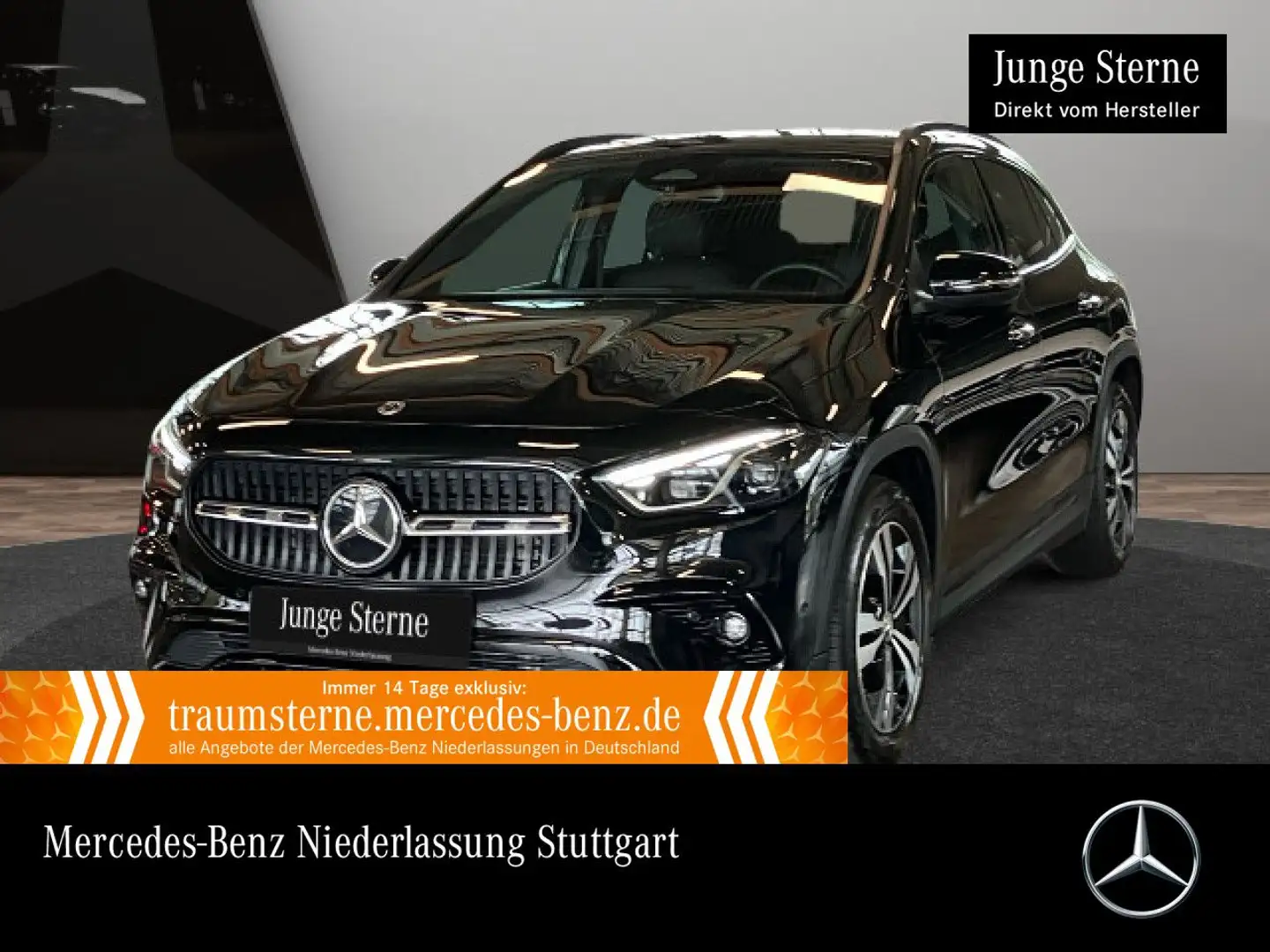 Mercedes-Benz GLA 220 4M PROGRESSIVE+NIGHT+AHK+MULTIBEAM+KAMERA Noir - 1