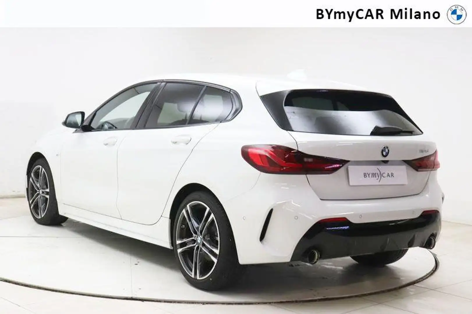 BMW 118 d Msport auto Bianco - 2