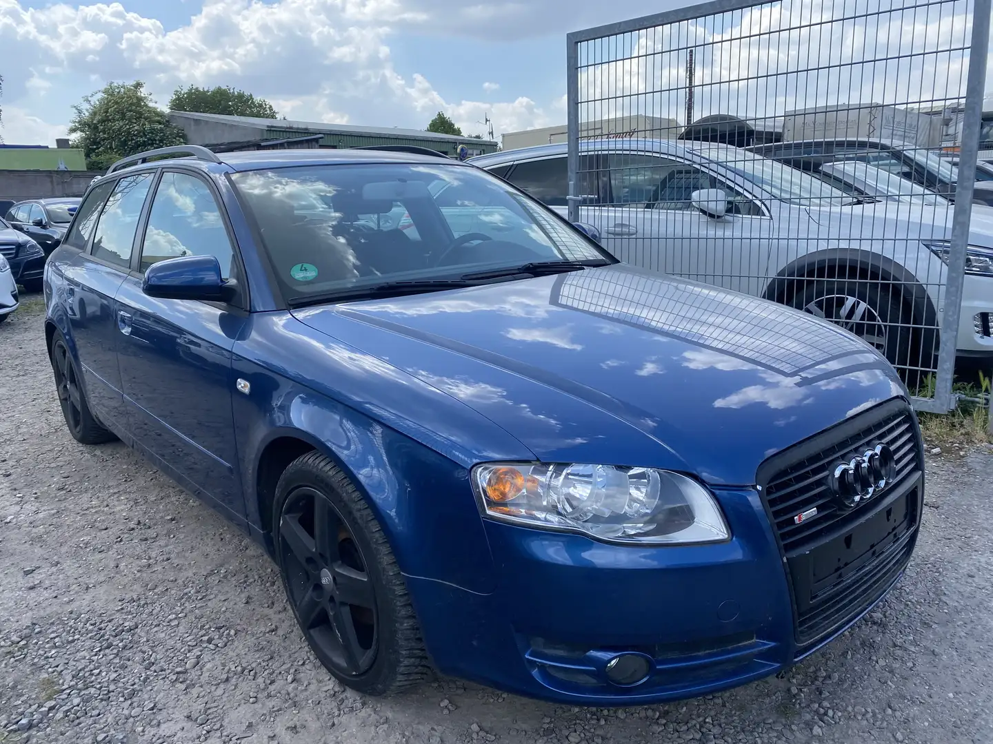 Audi A4 Avant 2.0 TDI,S-Line,Euro 4,Klimaautomatik Blau - 2