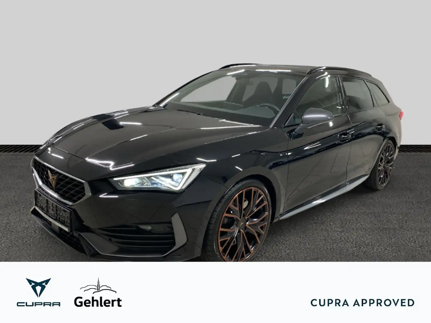 CUPRA Leon Sportstourer VZ 4Drive 2,0 TSI AD AHK-klappbar El. Schwarz - 1