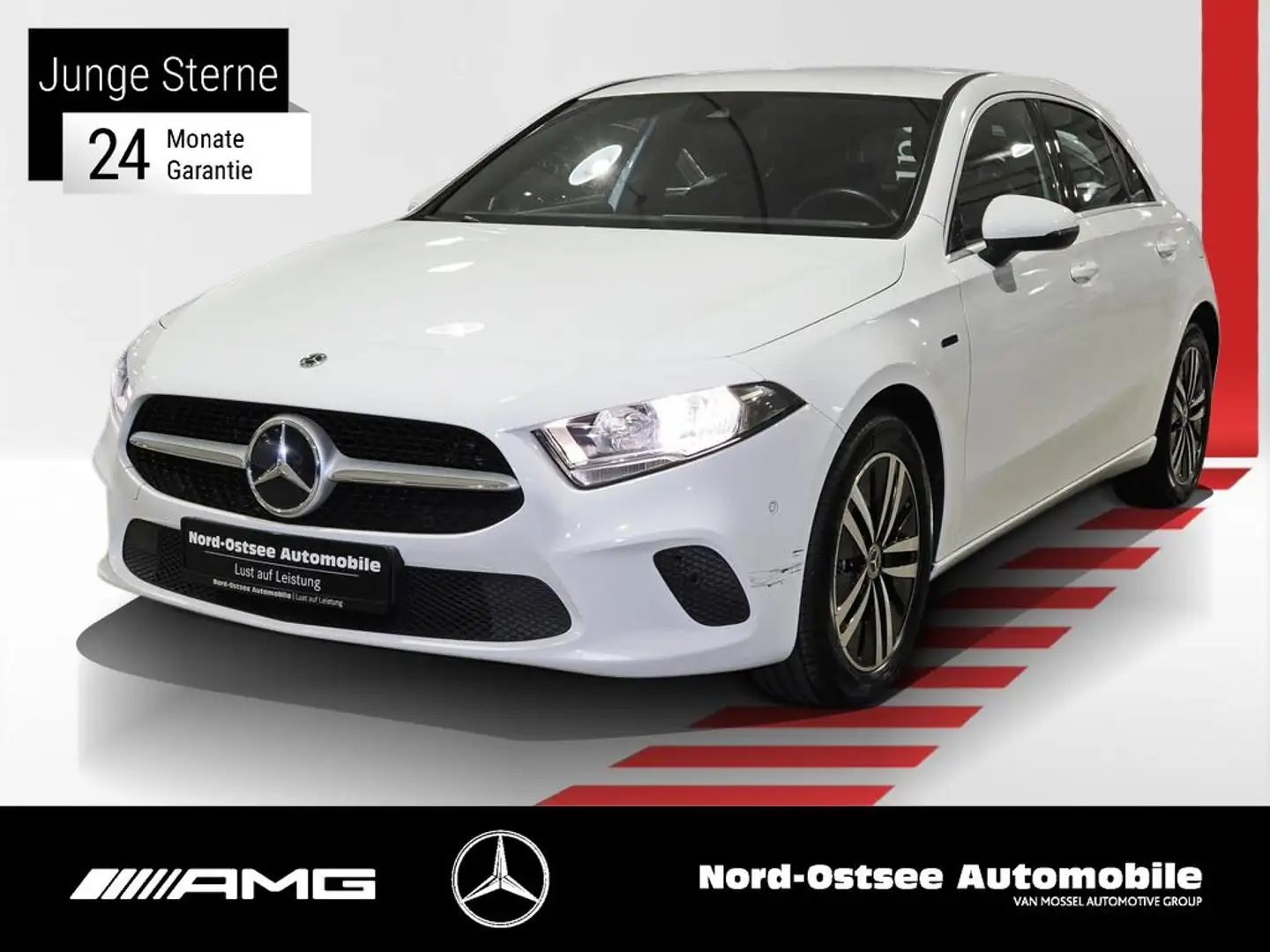 Mercedes-Benz A 250 e PROGRESSIVE  PARKPAKET DAB LED NAVI SITZ Blanc - 1