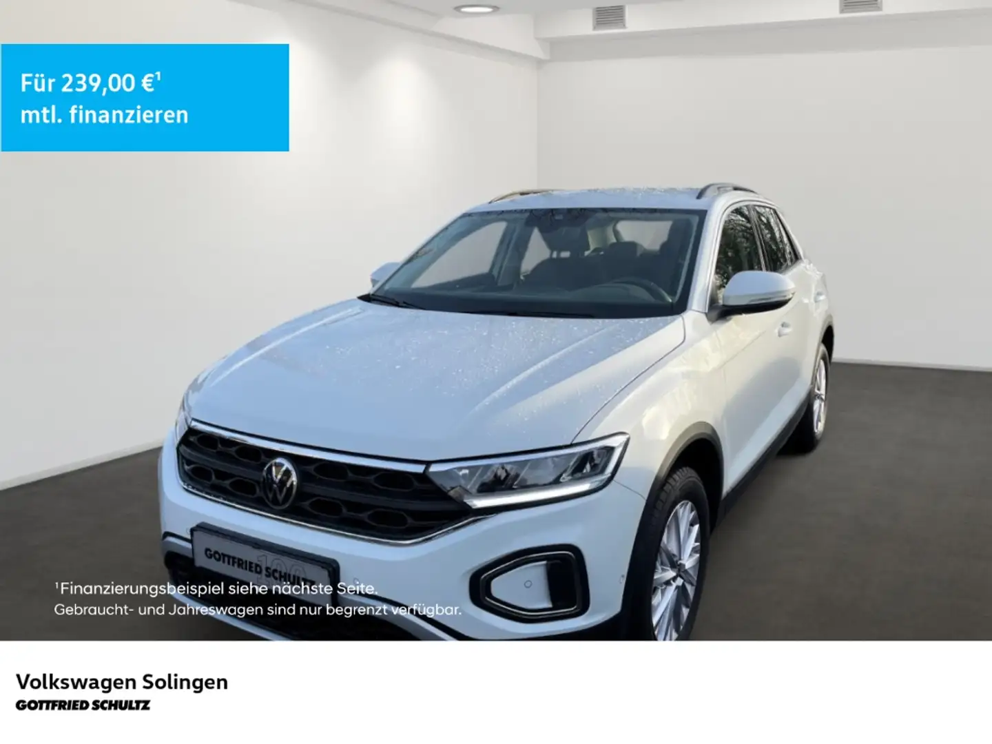 Volkswagen T-Roc 1.5 TSI Life DSG Kamera Navi Klima SHZ Weiß - 1