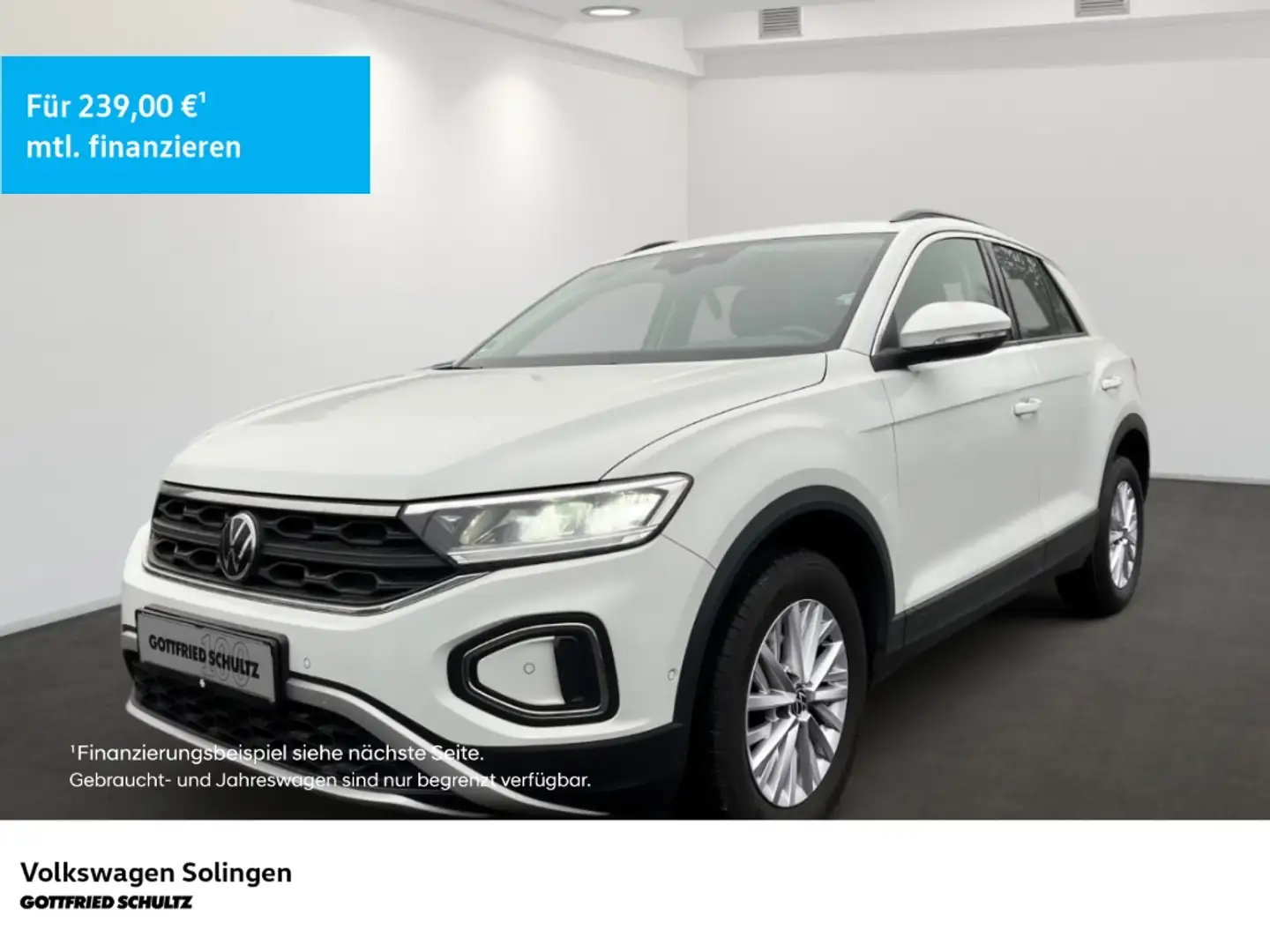 Volkswagen T-Roc 1.5 TSI Life DSG   Kamera   Navi   Klima   SHZ Weiß - 1