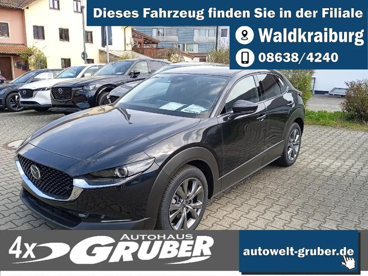 Mazda CX-30 e-SKYACTIV X 186ps Automatik Centre-line + DESIGN- Schwarz - 1