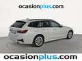 BMW 318 318dA Touring Blanc - thumbnail 4