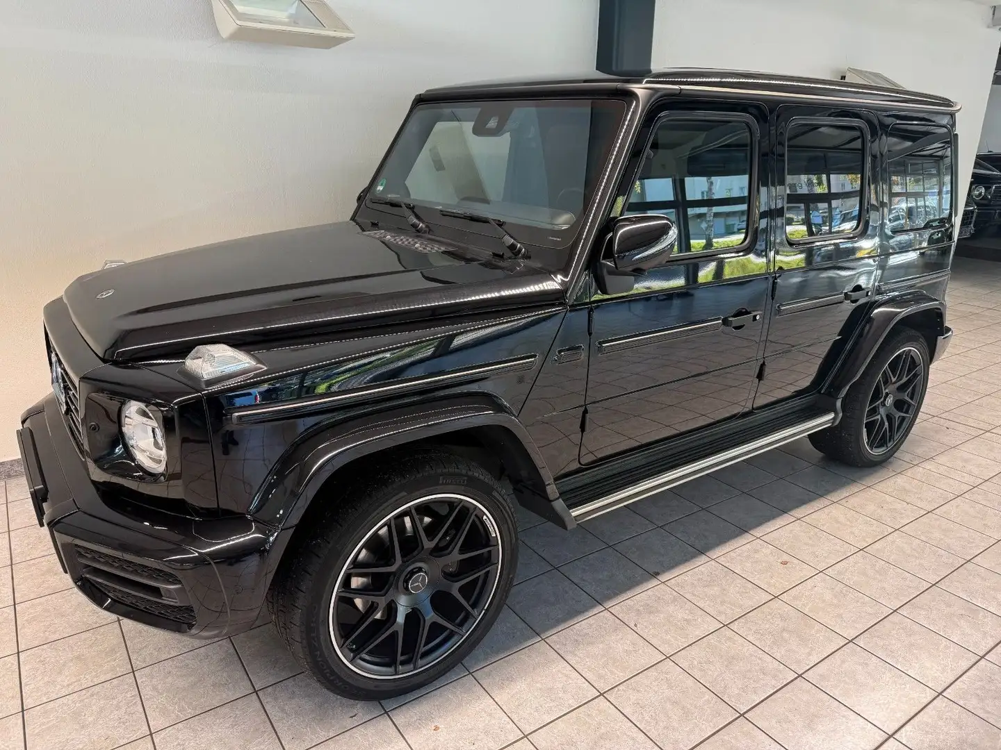 Mercedes-Benz G 400 d S-Dach 360° Burmester AHK 22" Schwarz - 1