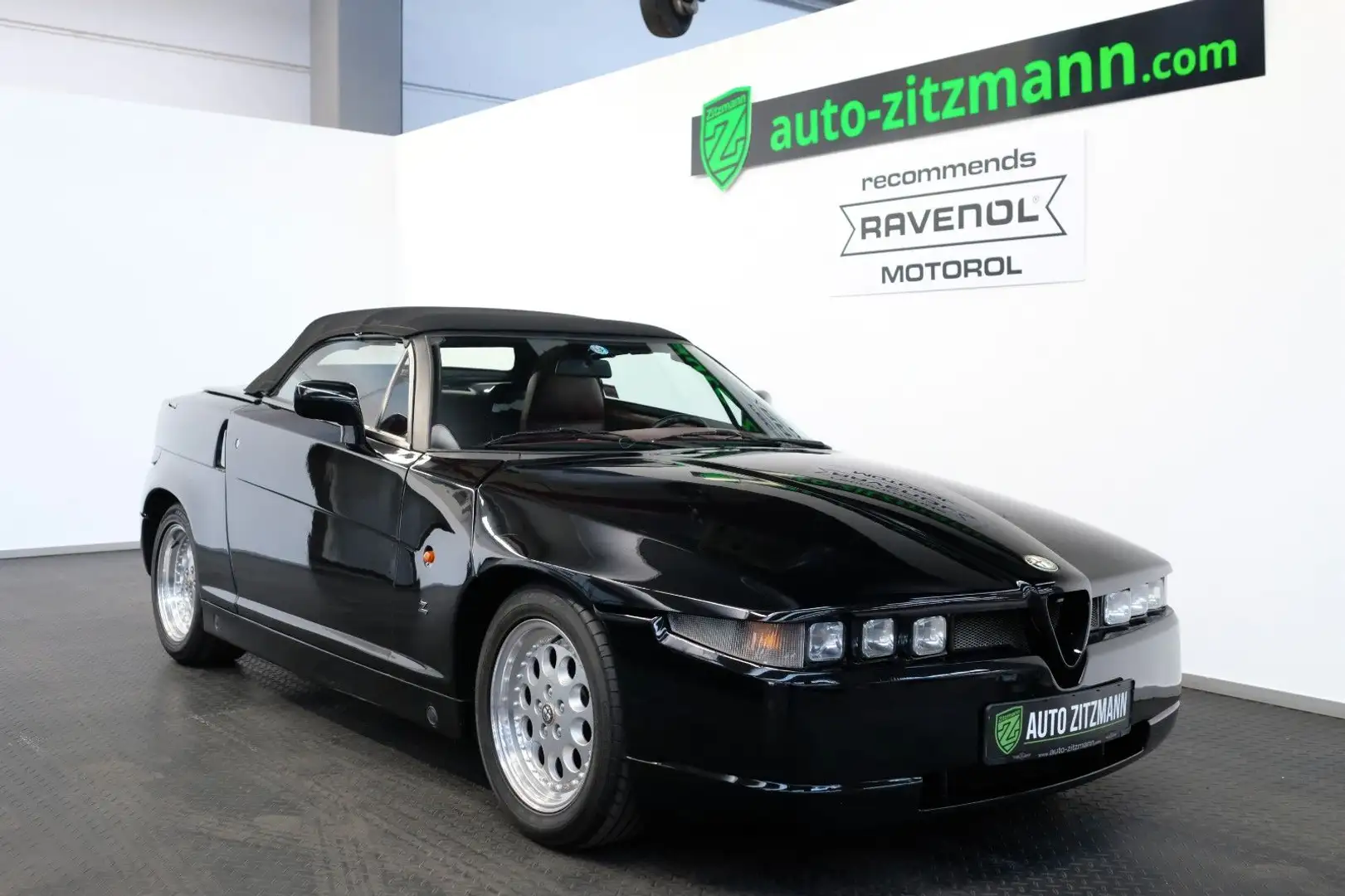 Alfa Romeo RZ Zagato Spider/NR.172/SAMMLER/IL MOSTRO Noir - 2