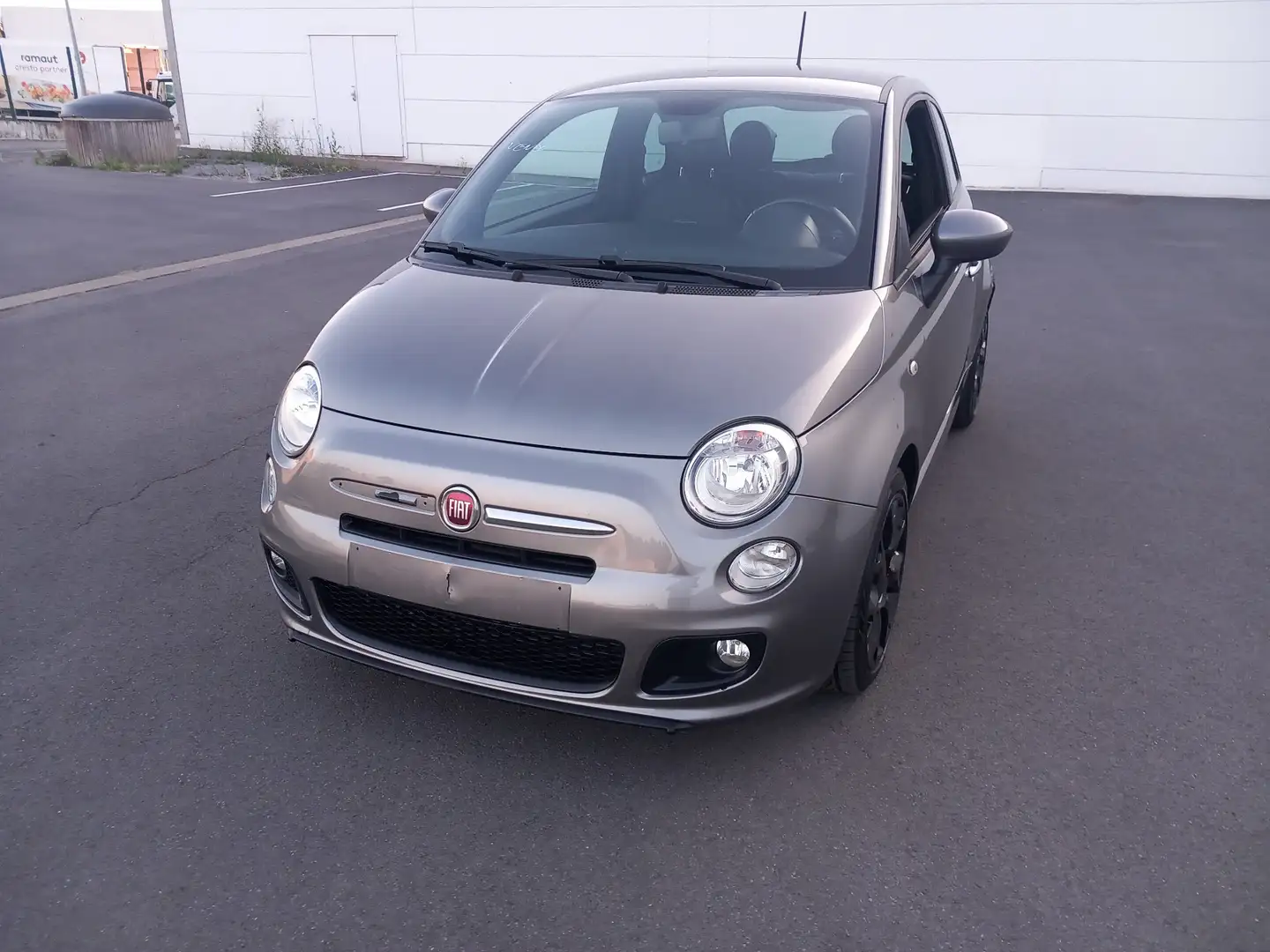 Fiat 500 0.9 T Gris - 1