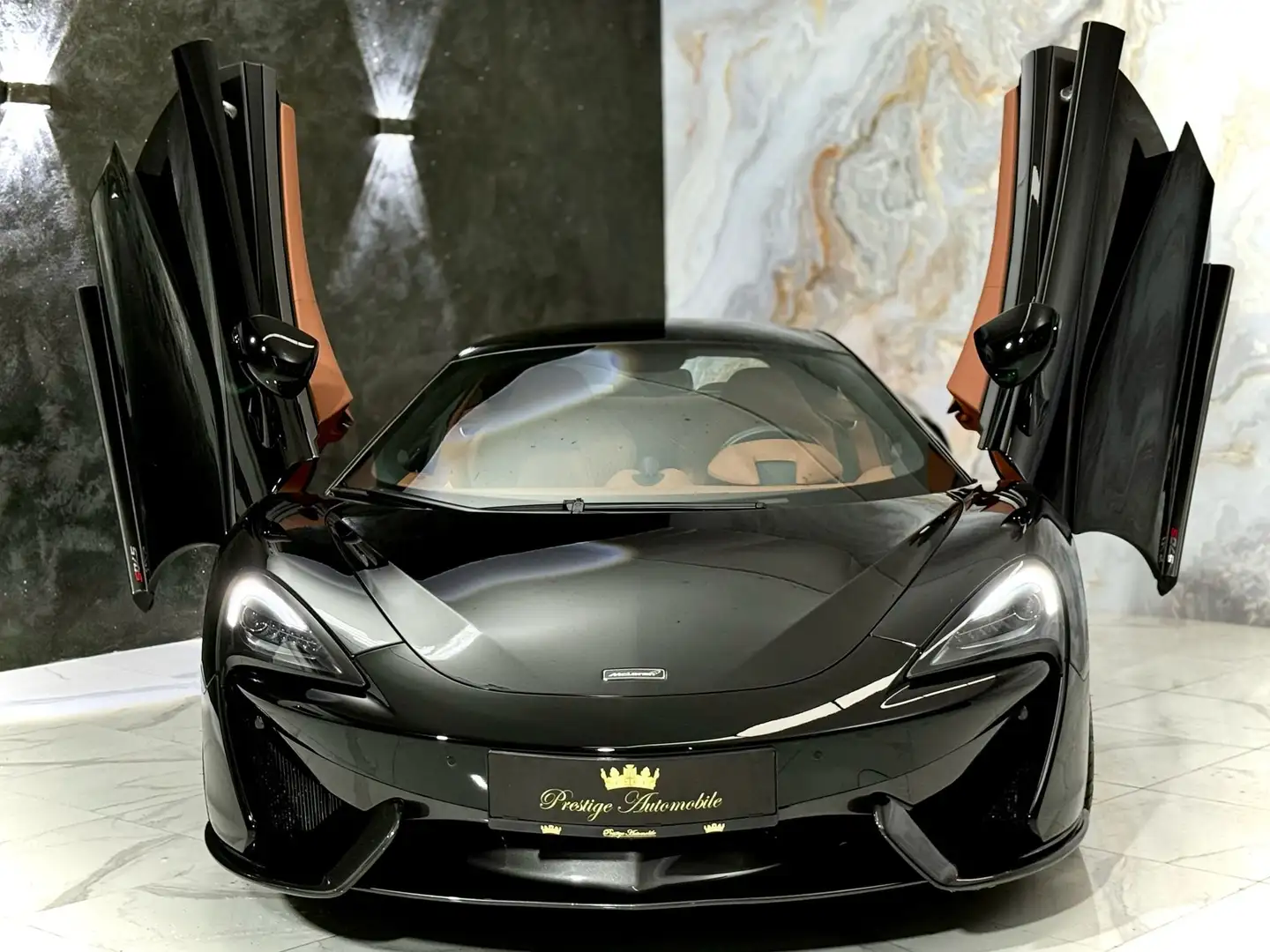 McLaren 570S V8 570Ps *1.Besitz*Carbon Bremse*Bowers&Wilkins* Negru - 1