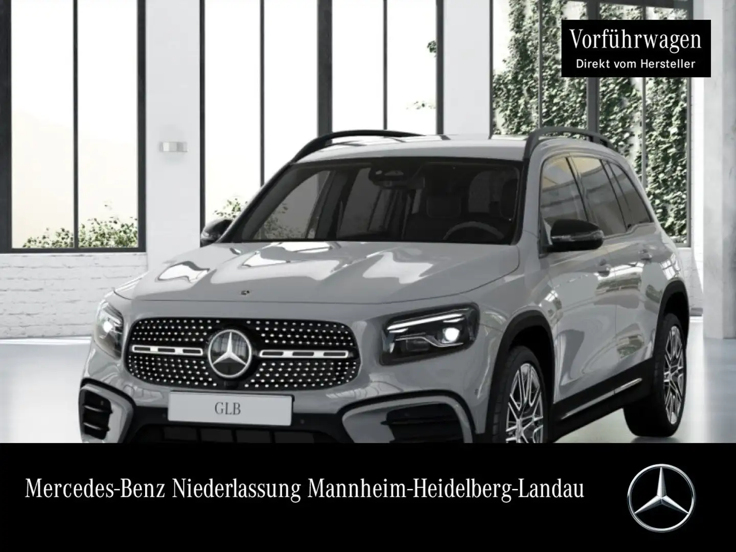 Mercedes-Benz GLB 180 AMG+NIGHT+MULTIBEAM+KAMERA+TOTW+7G Grau - 1