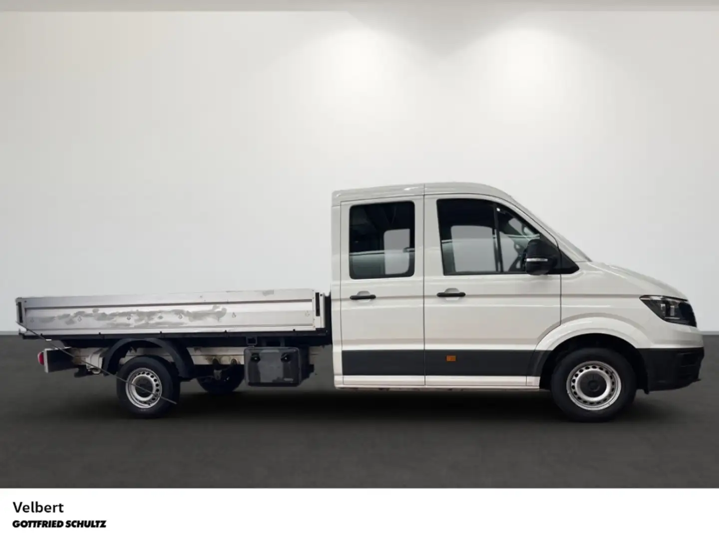 Volkswagen Crafter Pritsche 35 DOKA lang FWD AHK  Klima  Bluetooth  u Weiß - 2