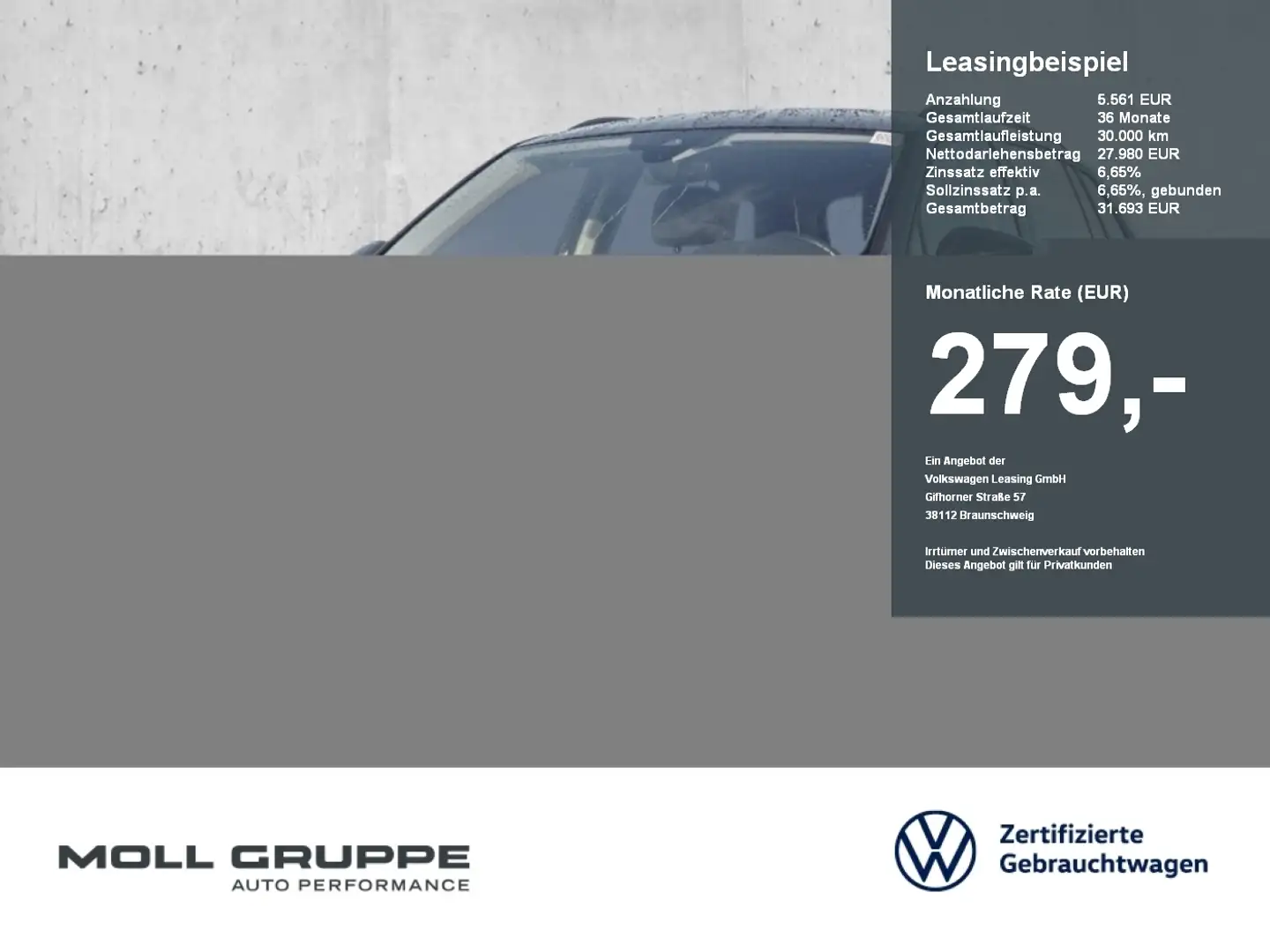 Volkswagen Tiguan 1.4 eTSI DSG Life Life Grau - 1