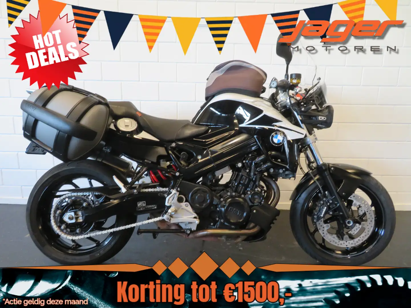 BMW F 800 R NIEUWSTAAT! Wit - 1