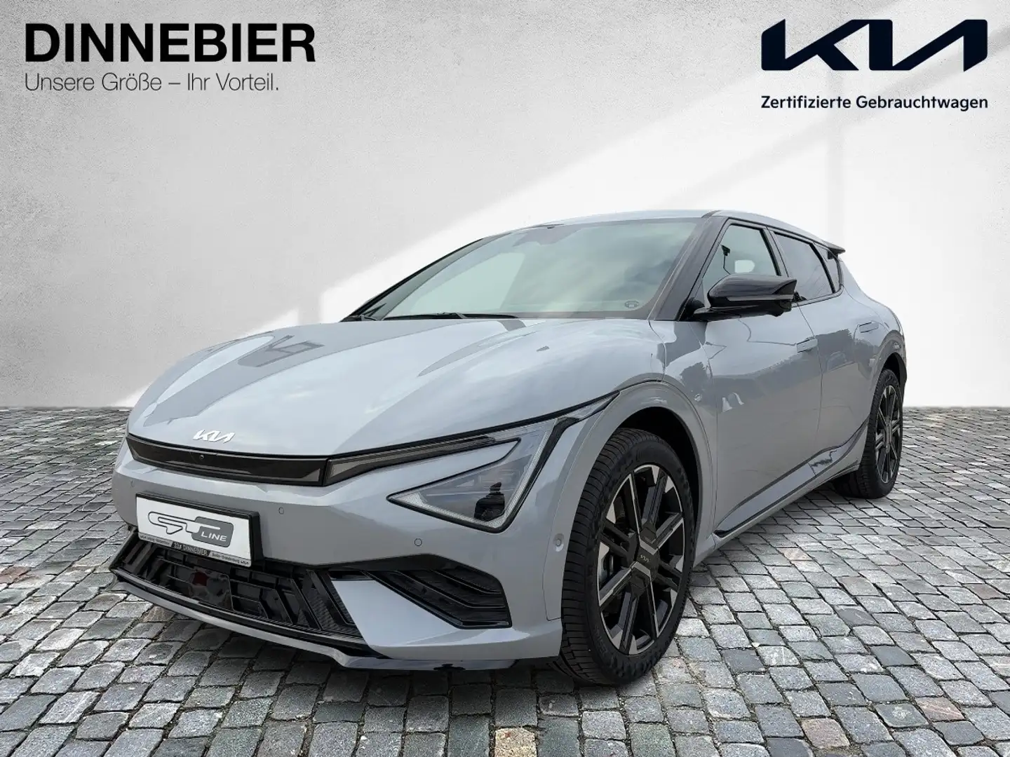 Kia EV6 GT-Line AWD+LED+360°Kamera+Headup+SHZ Grau - 2