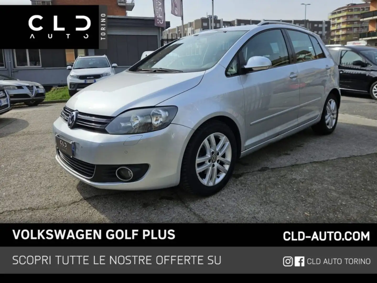 Volkswagen Golf Plus 1.6 Comfortline BiFuel Gris - 1