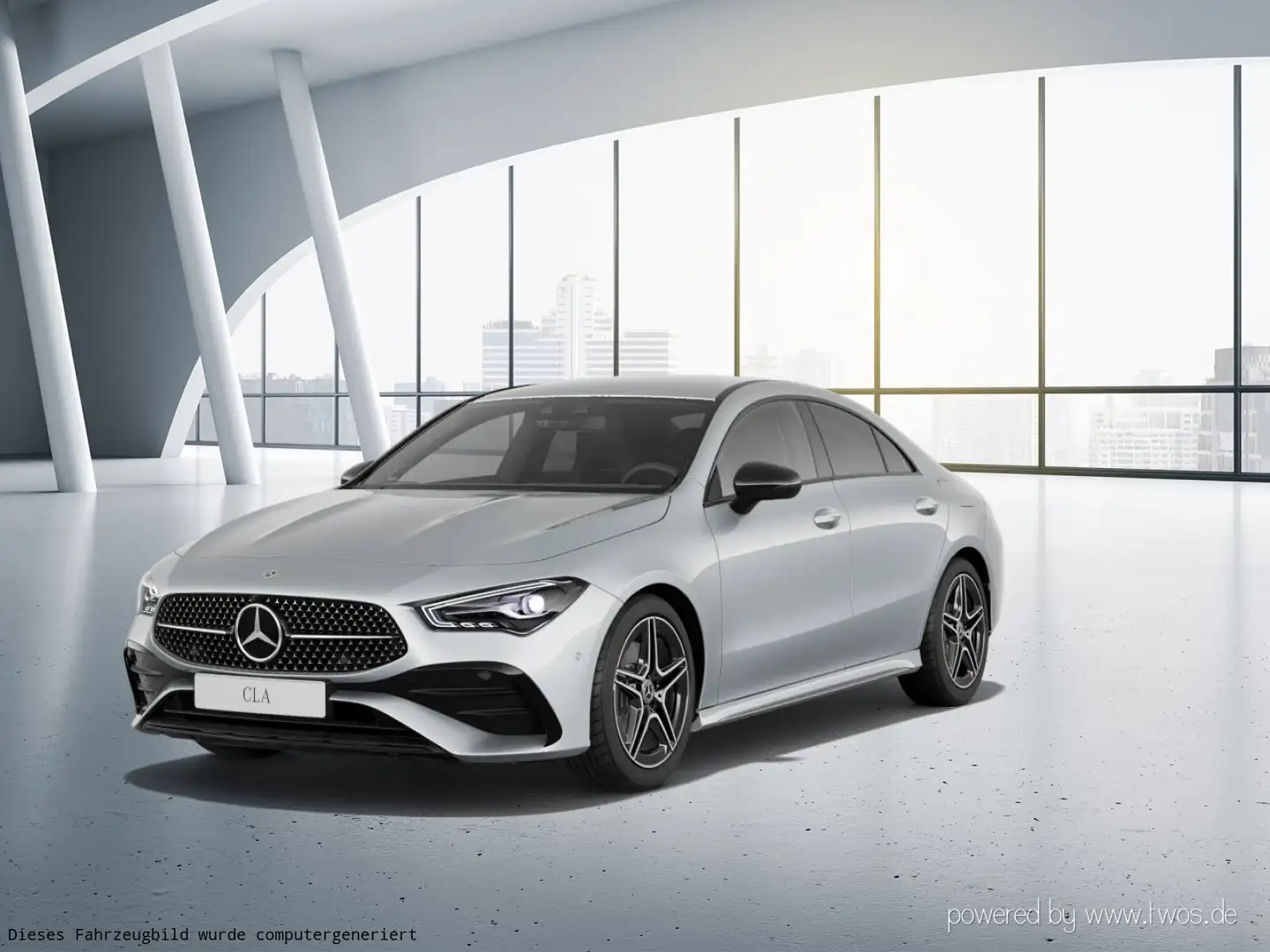 Mercedes-Benz CLA 250 CLA 250 e Coupé AMG/Night/FAP/Burmester/Keyless Silber - 2