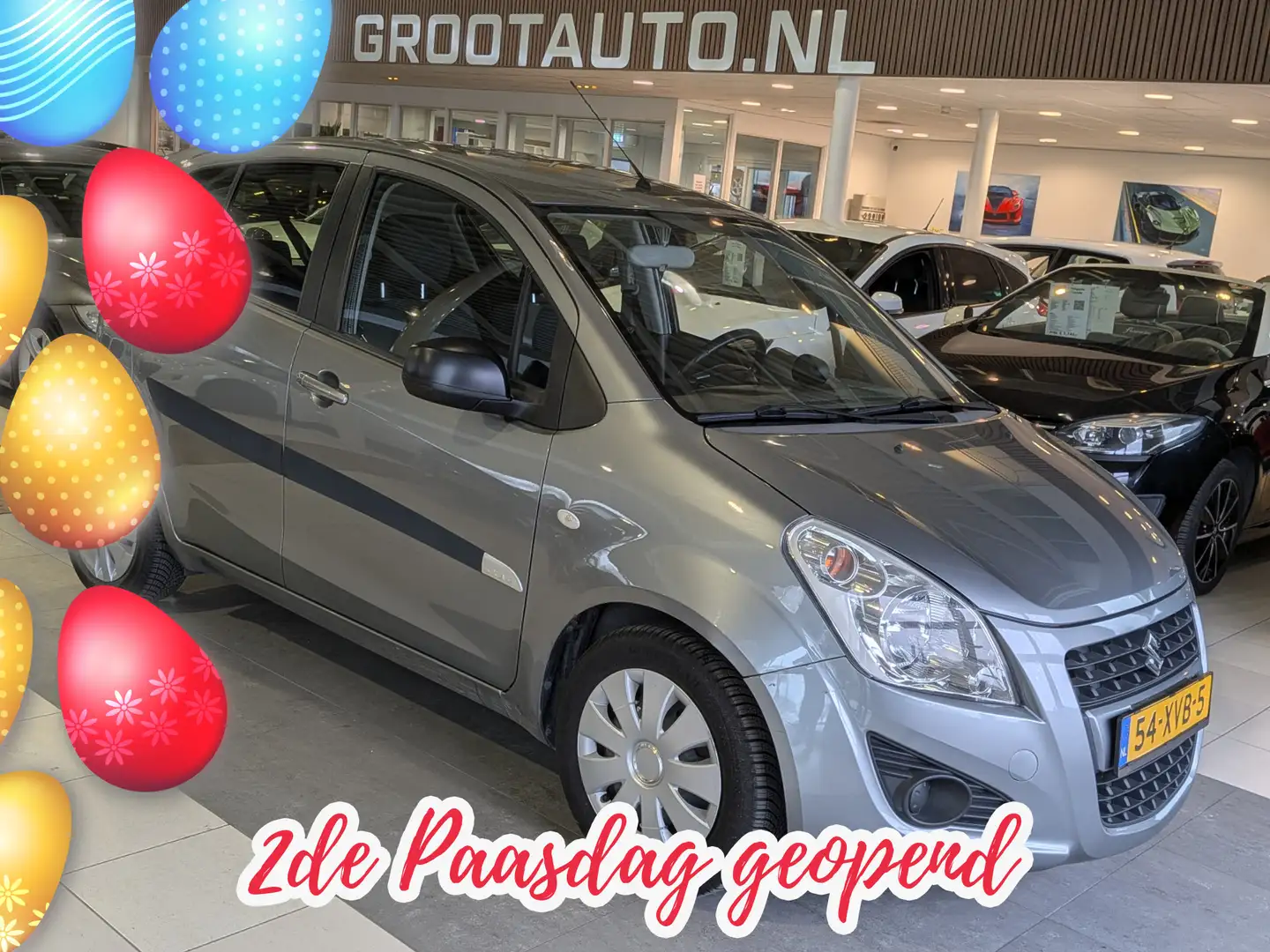 Suzuki Splash 1.2 Comfort Automaat NAP, Airco, Stuurbekrachtigin Gris - 1