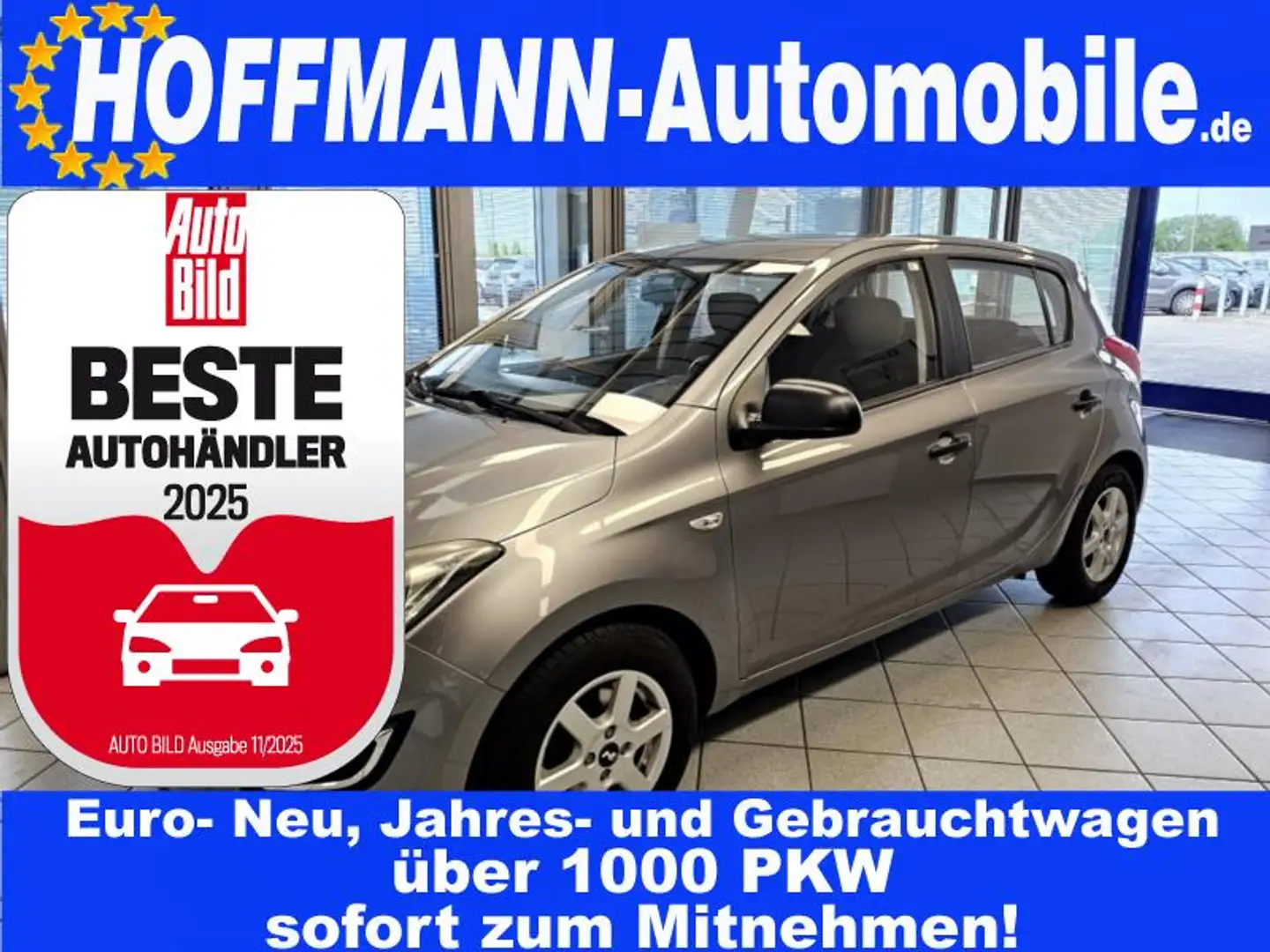 Hyundai i20 Tüv 09-2026 Grau - 1