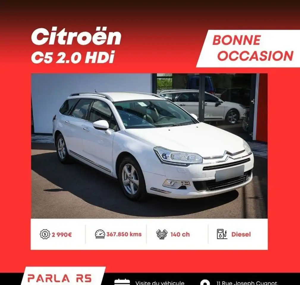 Citroen C5 CitroÃ«n 2.0 HDi Exclusive break 140ch 1