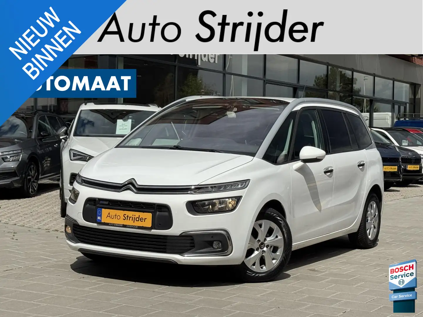Citroen Grand C4 Picasso 1.2 PureTech Feel | Automaat | 7-Pers. | Camera | Wit - 1