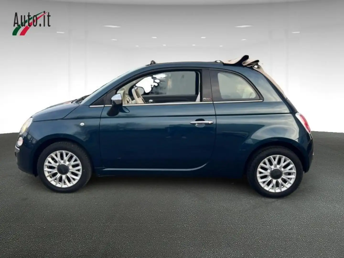 Fiat 500C Lounge 1er propriétaire Blauw - 2