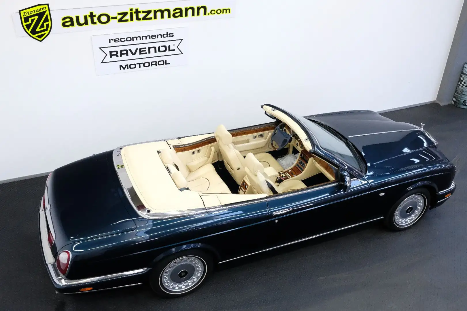 Rolls-Royce Corniche V  /1 OF 374/SERVICE GEPFLEGT Bleu - 1