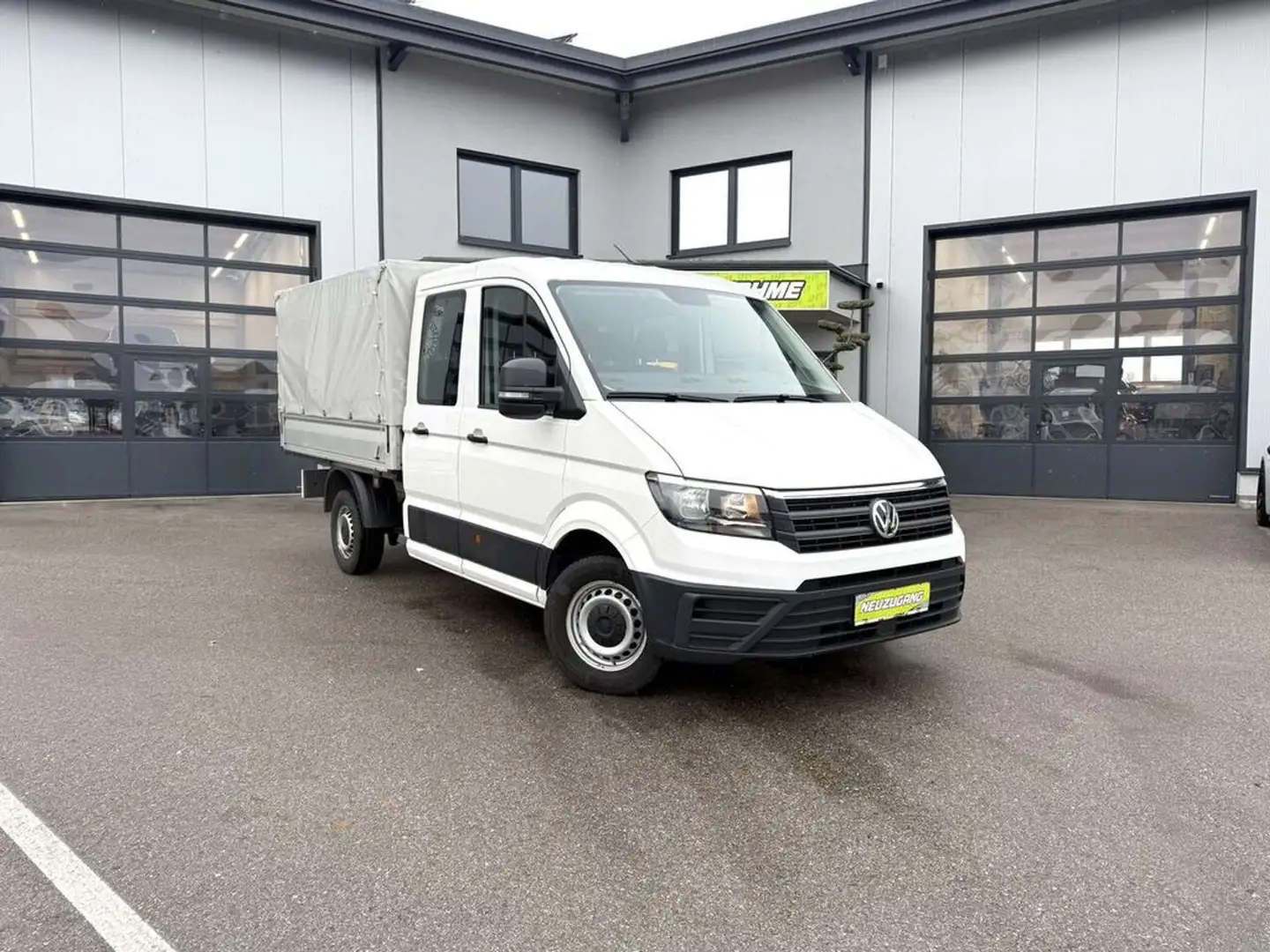Volkswagen Crafter Pritsche 35 DOKA ''4MOTION'' AHK*KLIMA Weiß - 1