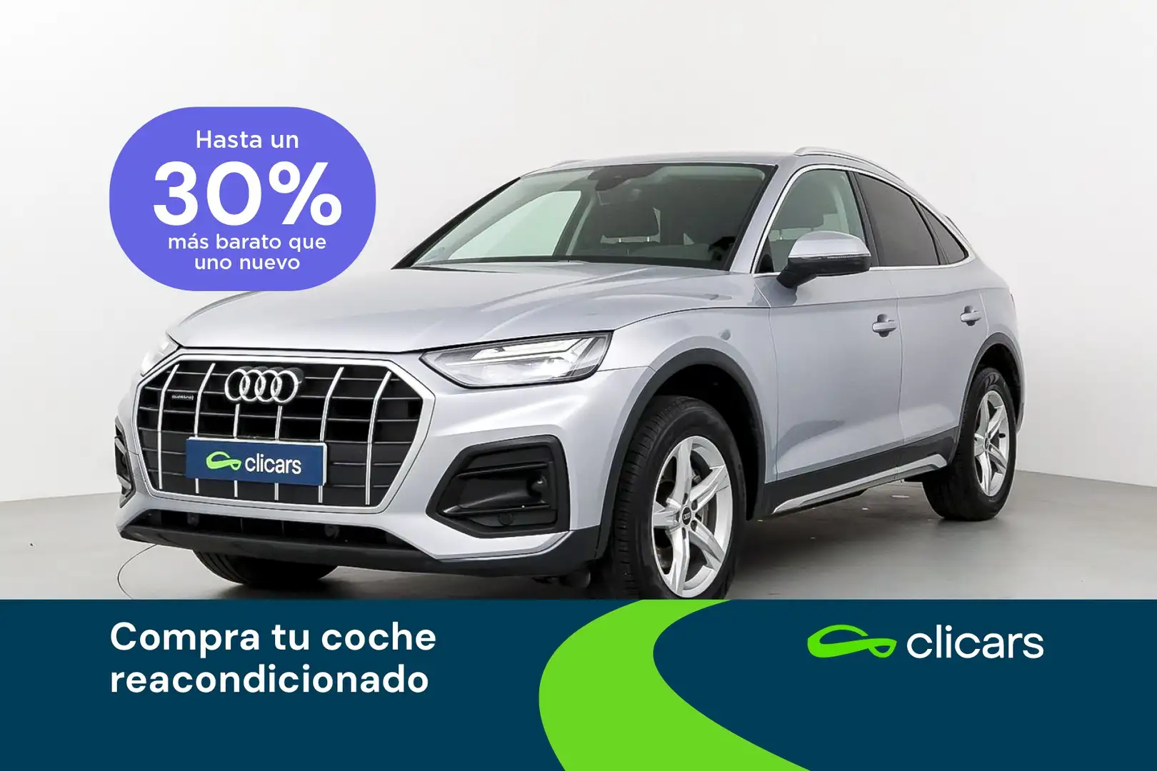 Audi Q5 Sportback 40 TDI quattro-ultra Advanced S tronic 1 Gris - 1