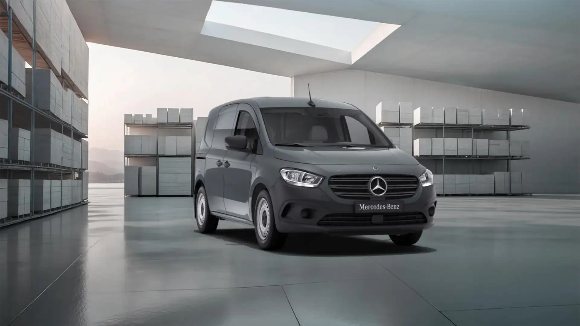 Mercedes-Benz Citan 110 CDI L1 Base Airconditioning, trekhaak, Zitcomf Gris - 1