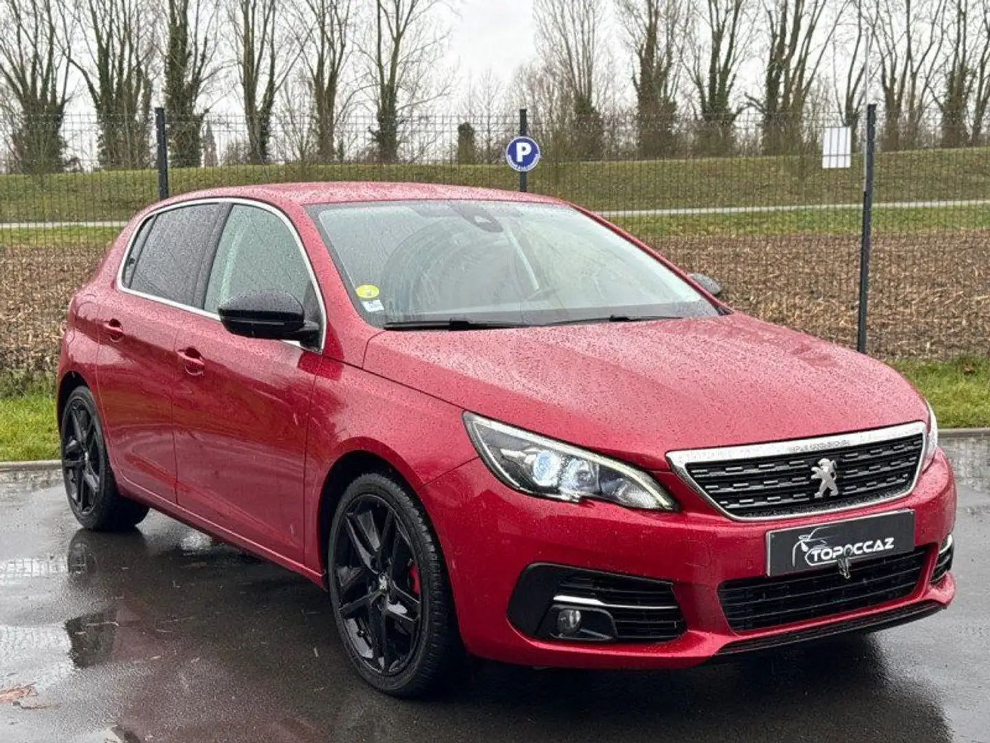 Peugeot 308 2.0 HDI 150CH ALLURE * 100.000KM * 2018 * CUIR * GPS * XENON Rot - 2