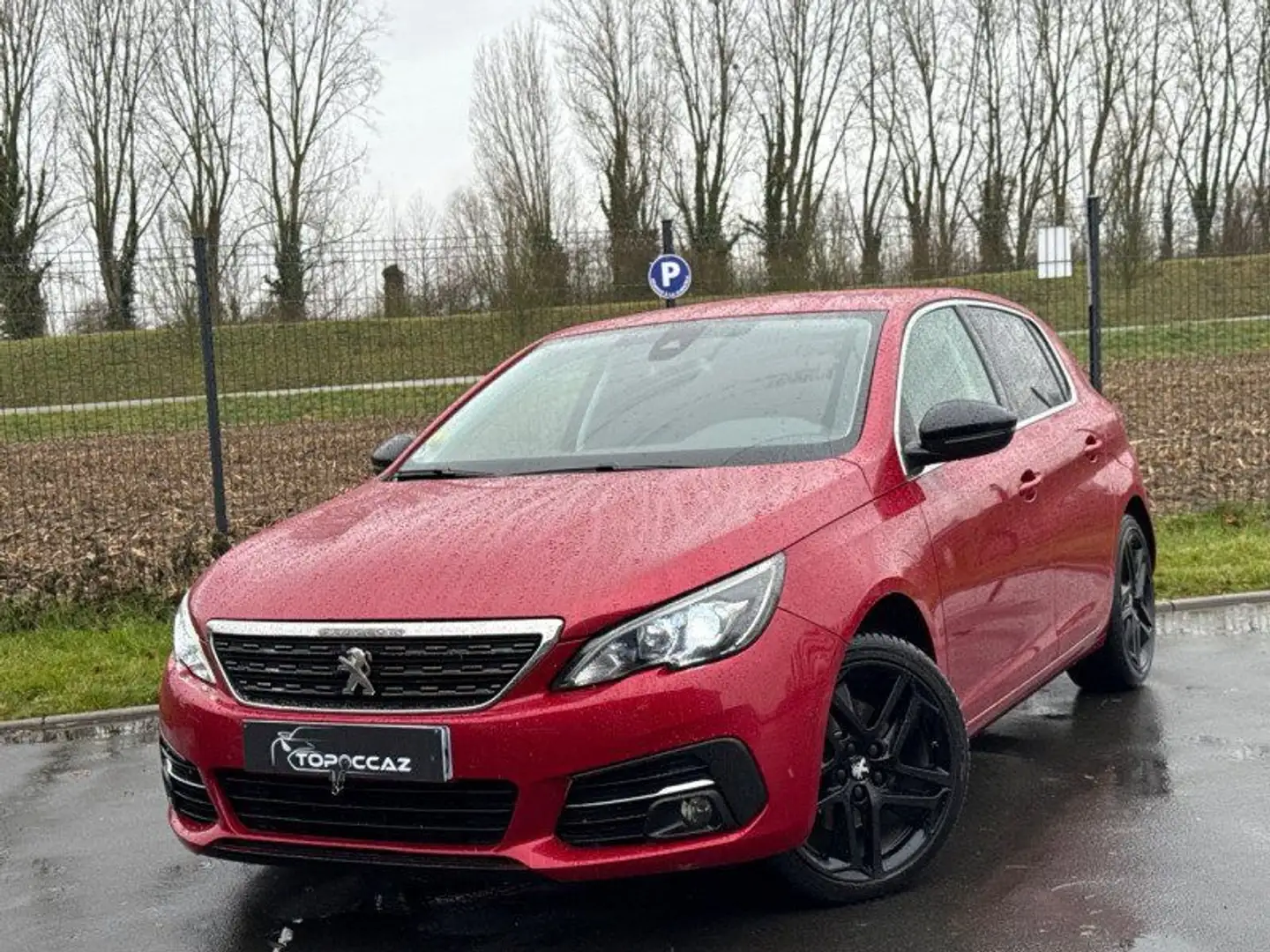 Peugeot 308 2.0 HDI 150CH ALLURE * 100.000KM * 2018 * CUIR * GPS * XENON Rot - 1